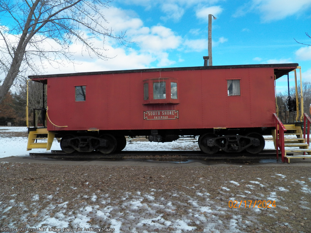 Unknown Chicago South Shore Caboose 